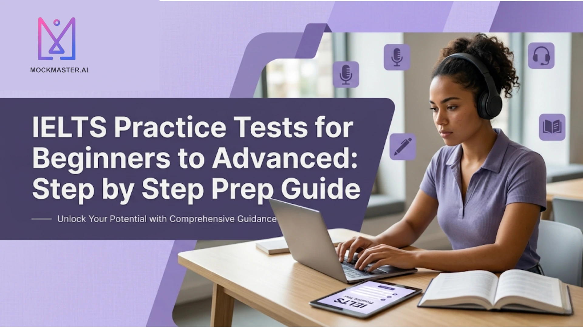 IELTS Practice Tests for Beginners to Advanced: Step by Step Prep Guide